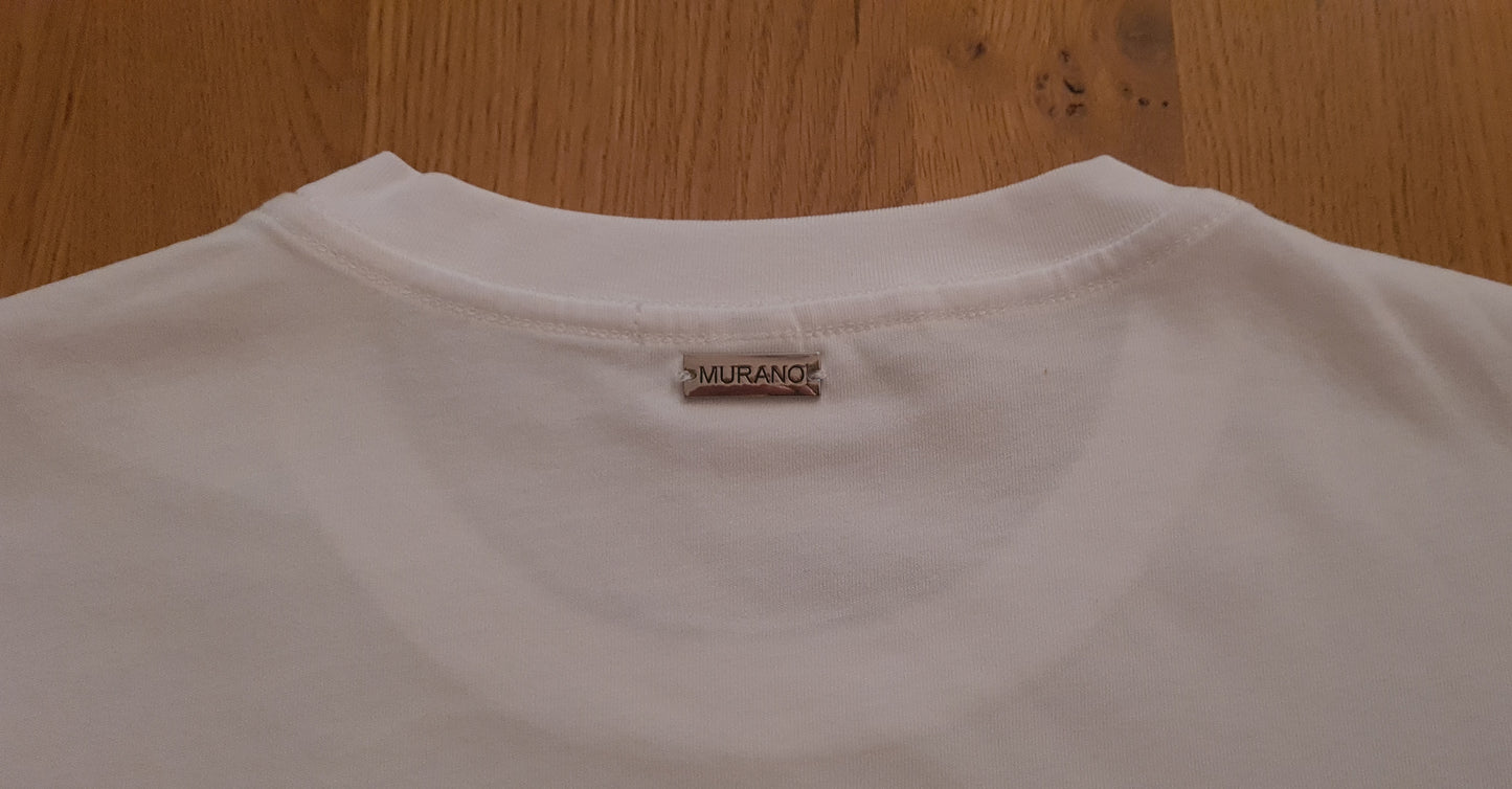 White Murano printed T shirt 🛶