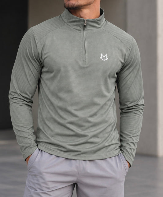 MURANO Active ¼ Zip Khaki