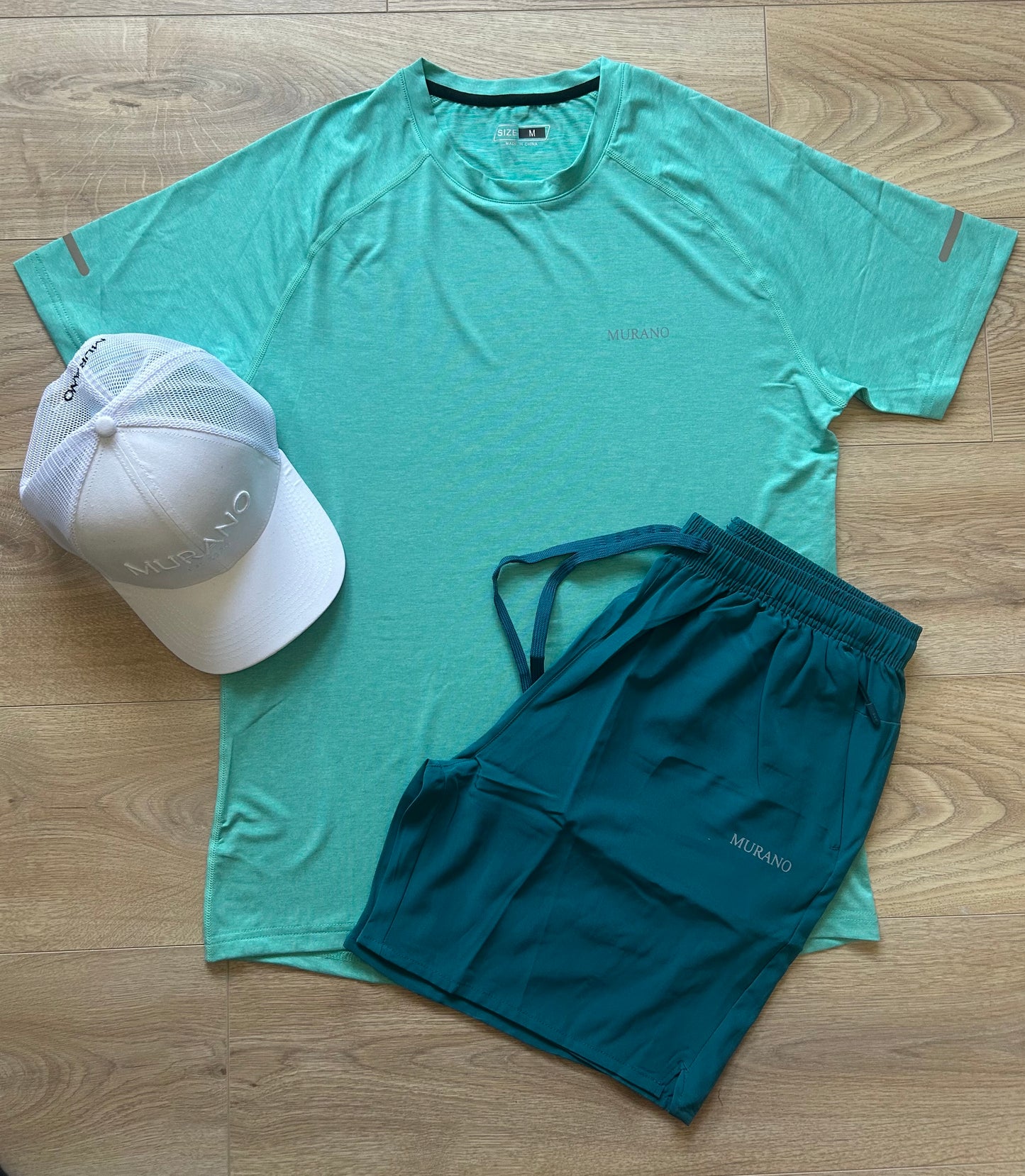 MURANO Dry Fit Teal Short