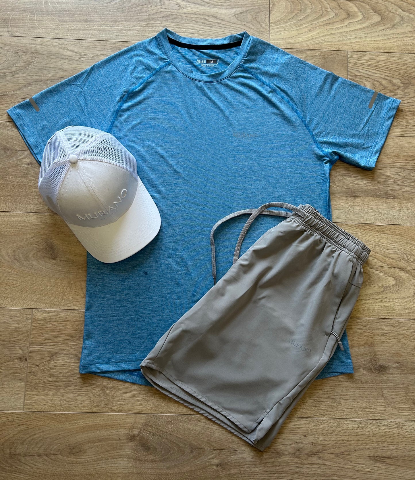 MURANO MENS DRY FIT TShirt - BABY BLUE