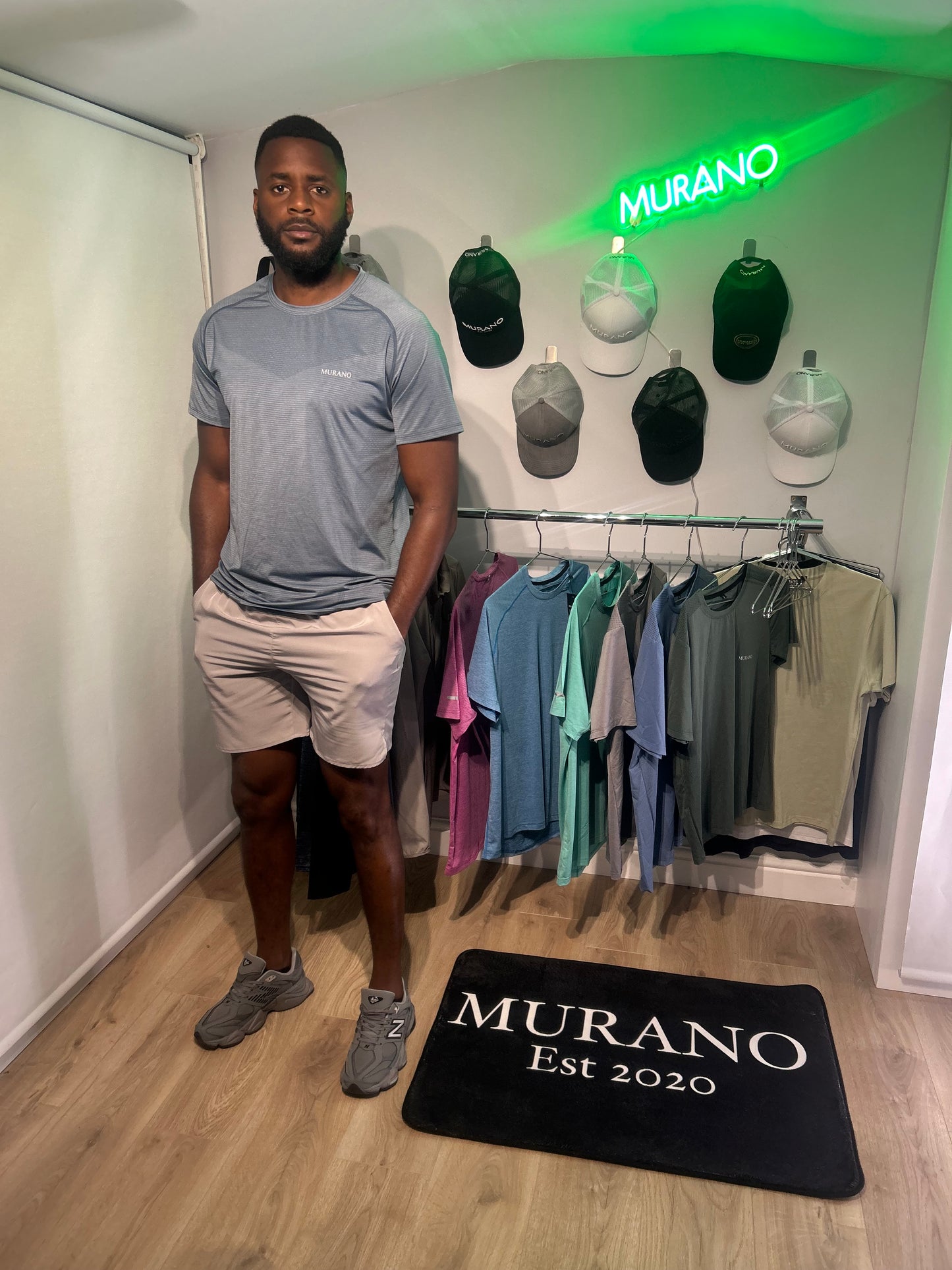 MURANO MENS DRY FIT TShirt - BLUE