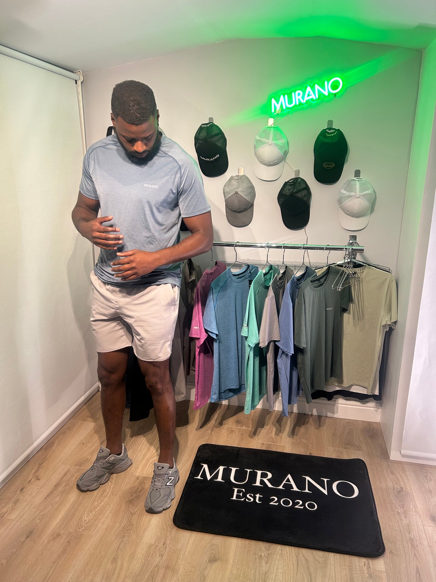 MURANO MENS DRY FIT TShirt - BLUE