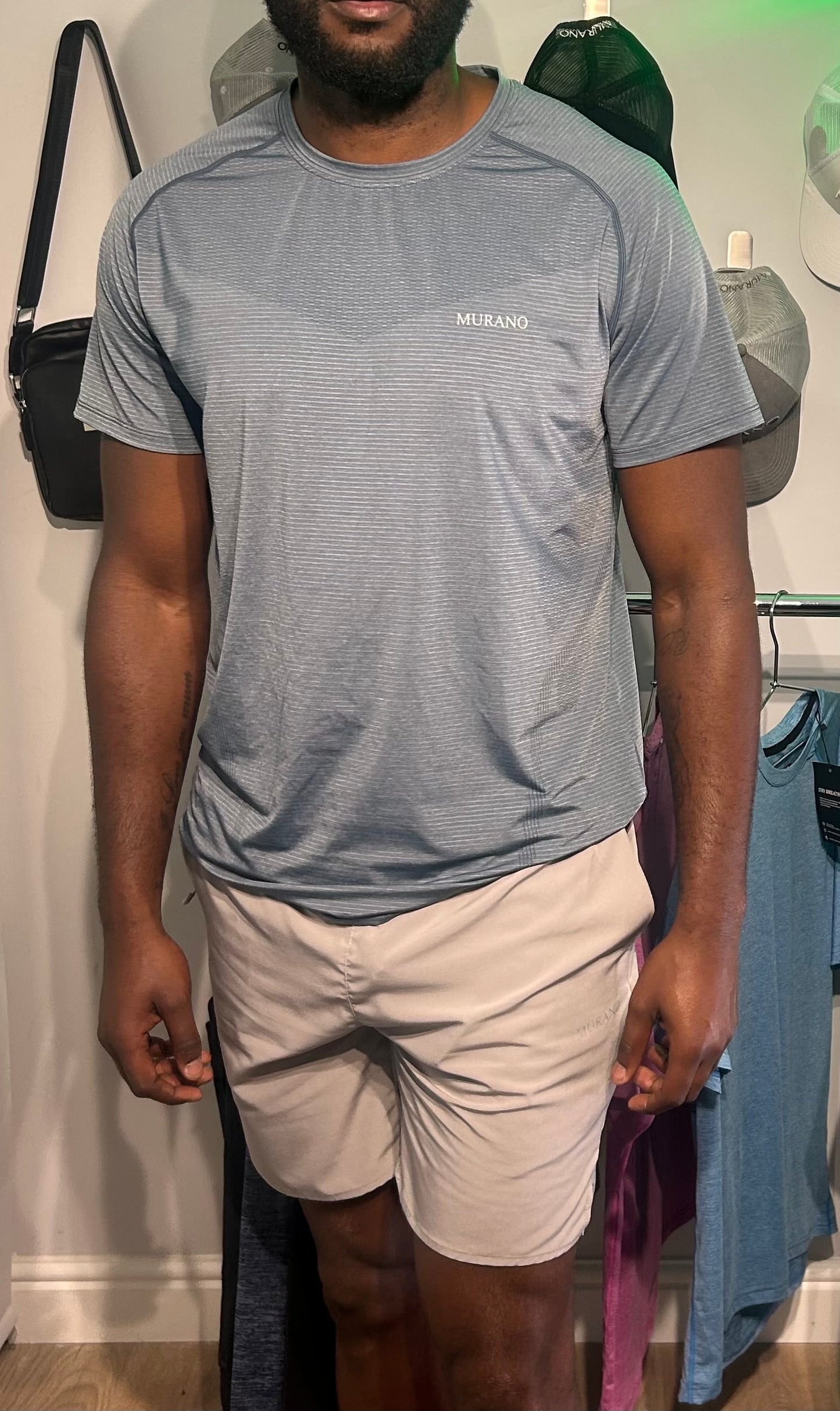 MURANO MENS DRY FIT TShirt - BLUE