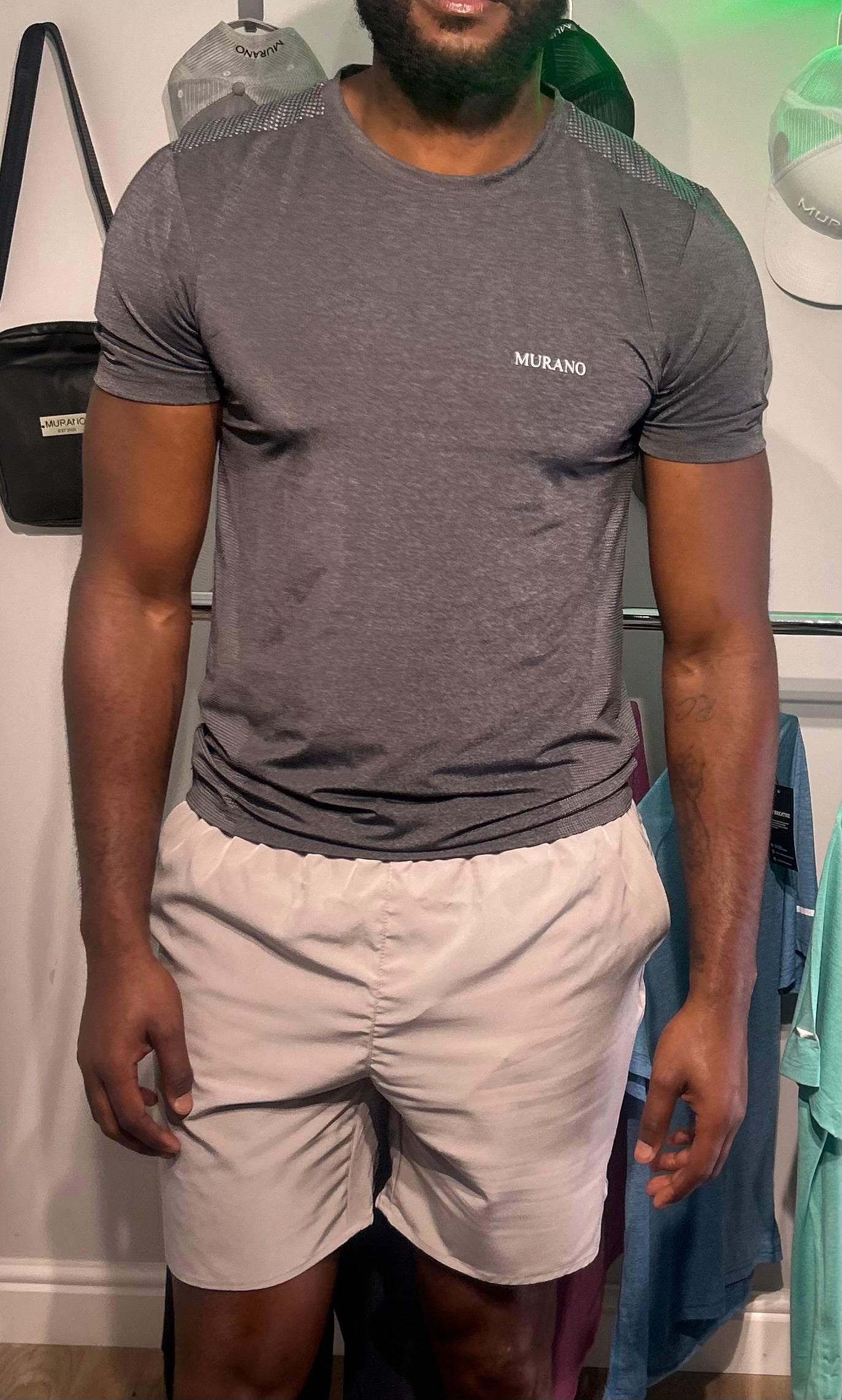 MURANO Dry Fit Grey SHORT