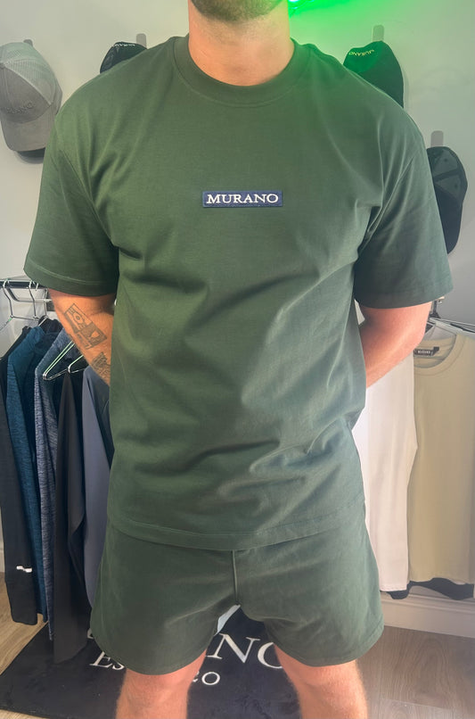 Mens khaki Oversized Set