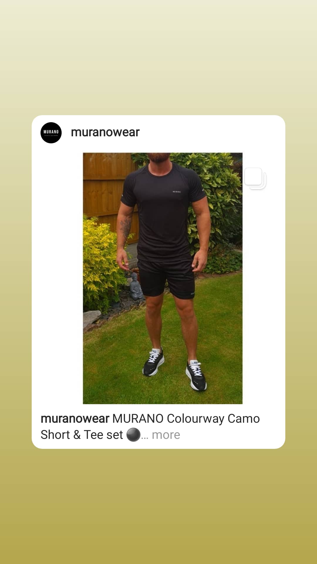 MURANO Colourway Camo Black